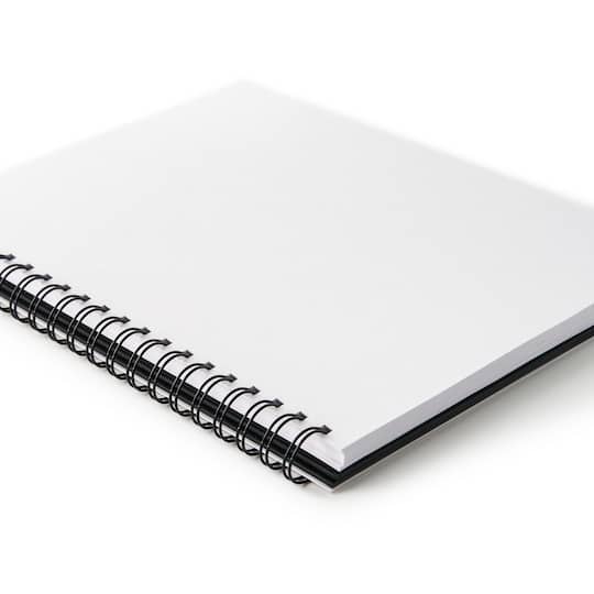 Black Hard Cover Mixed Media Pad by Artist's Loft™, 8.5" x 11"